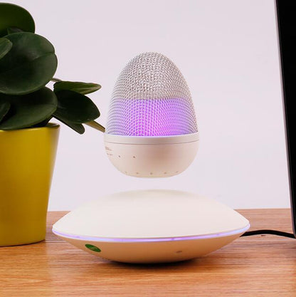 Newest Levitating Floating Speaker – Portable Magnetic Suspension Wireless Speaker with 360° Rotation
