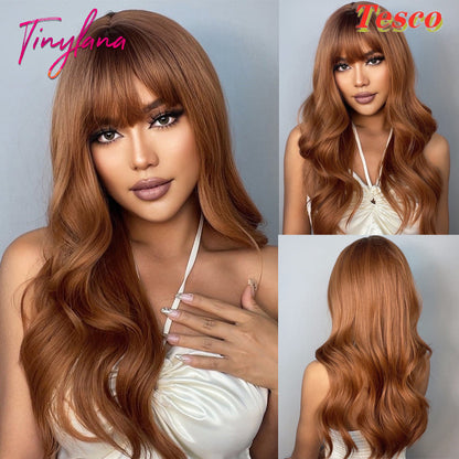 Women's Wavy Wig - Effortless Elegance & Style