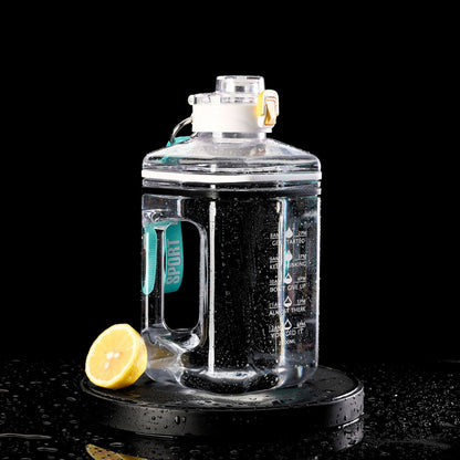 Straight Drinking Large Caliber Square Bucket - 2.2L Capacity