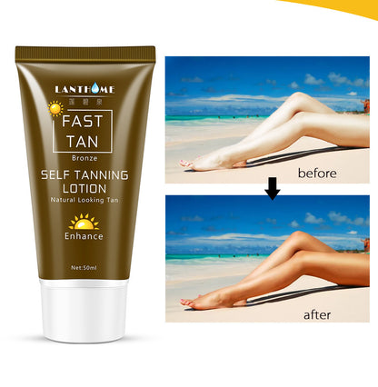 Natural Glow Tanning Body Lotion – Hydrating & Even-Tone Formula