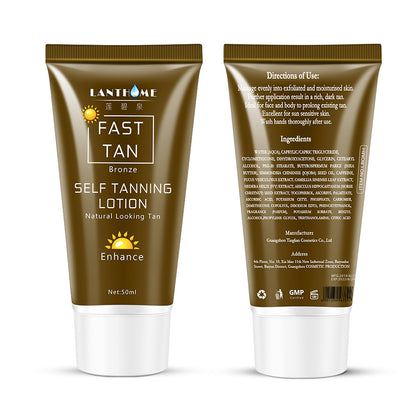 Natural Glow Tanning Body Lotion – Hydrating & Even-Tone Formula