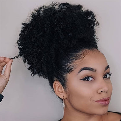 Kinky Curl Large Afro Wig - Fluffy Micro Curly Hair