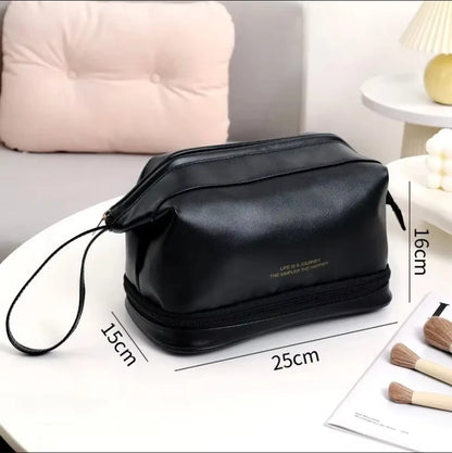 Organizer Female Toiletry Kit Bag Make Up Case Storage Pouch Luxury Lady Box, Cosmetic Bag, Organizer Bag For Travel Zip
