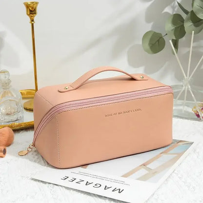 Organizer Female Toiletry Kit Bag Make Up Case Storage Pouch Luxury Lady Box, Cosmetic Bag, Organizer Bag For Travel Zip