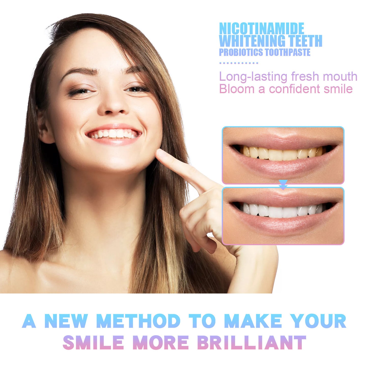 Fresh Breath & Whitening Toothpaste – Long-Lasting Oral Care!