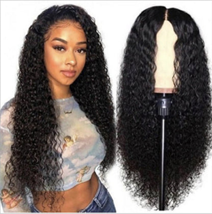 African Wave High-Temperature Silk Wig - Stylish & Heat-Resistant