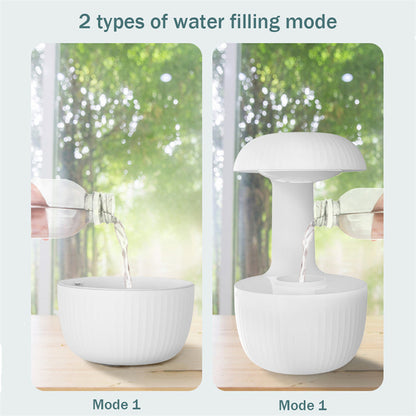 Anti-Gravity Air Humidifier – Levitating Water Drop Cool Mist Maker for Relaxation & Home Aesthetic