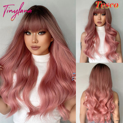 Women's Wavy Wig - Effortless Elegance & Style