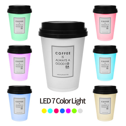 Horse Light Humidifier Aroma Diffuser – Mini USB Car Air Purifier with Colorful LED Lighting