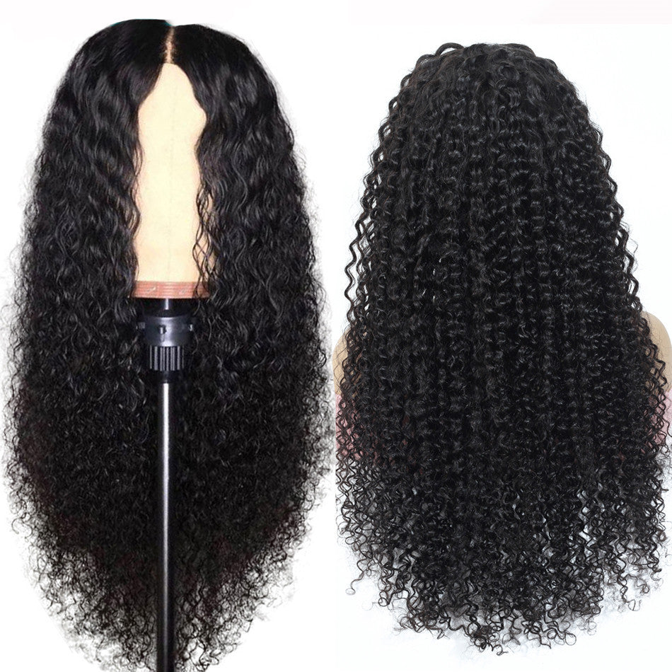 Women's Small Black Center Wig - Natural and Stylish Look