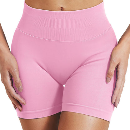 High Waist Seamless Yoga Shorts – Butt-Lifting, Quick-Dry Fitness Shorts for Women