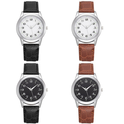 Men's Business Quartz Watch with Roman Numerals – Classic Analog Wristwatch