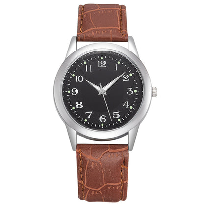 Men's Business Quartz Watch with Roman Numerals – Classic Analog Wristwatch
