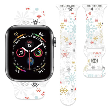 Adjustable Silicone Sport Band for Apple Watch