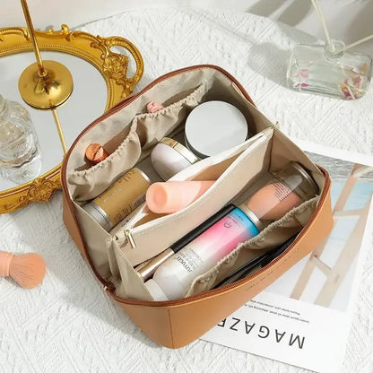 Organizer Female Toiletry Kit Bag Make Up Case Storage Pouch Luxury Lady Box, Cosmetic Bag, Organizer Bag For Travel Zip