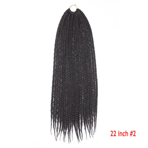 Senegalese Box Braids Crochet Hair Extensions – Stylish & Easy to Install!