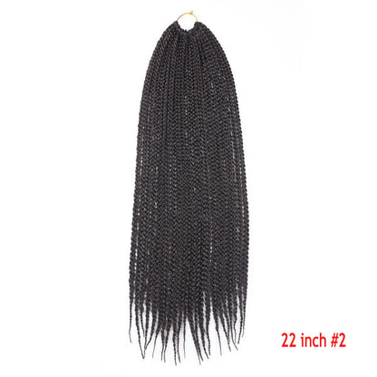 Senegalese Box Braids Crochet Hair Extensions – Stylish & Easy to Install!
