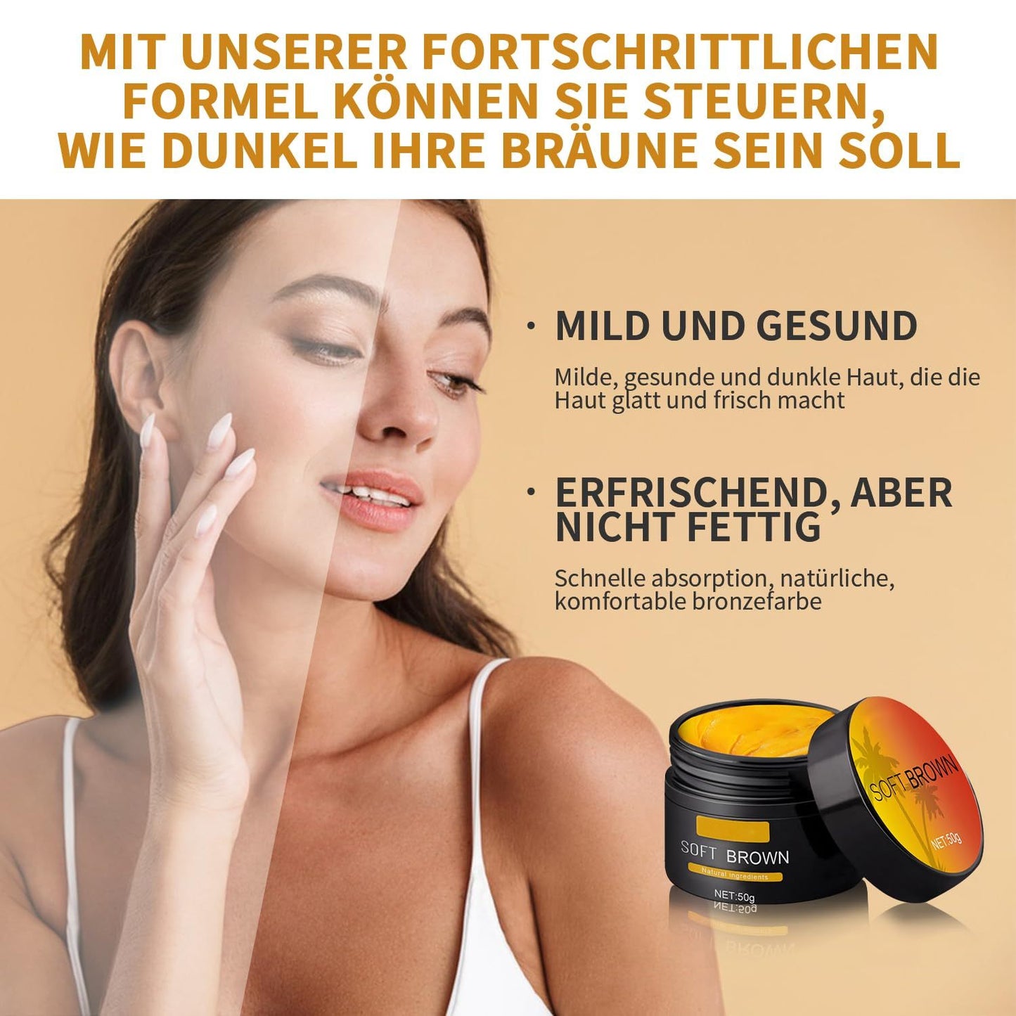 Suntanning Beauty Cream - Achieve an Even Skin Tone