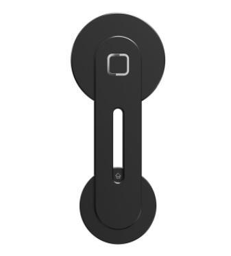 Collapsible Magnetic Laptop and Cellphone Mount – Foldable Metal Holder with 3M Adhesive Base for Monitors and Laptops