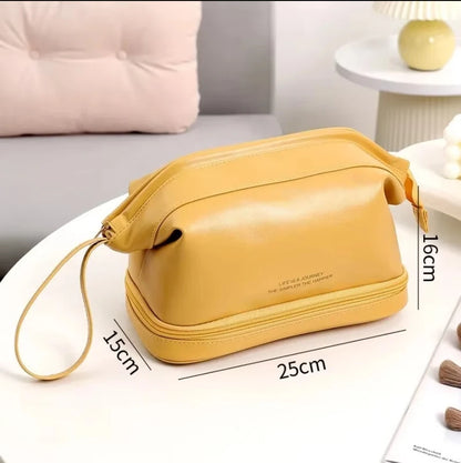 Organizer Female Toiletry Kit Bag Make Up Case Storage Pouch Luxury Lady Box, Cosmetic Bag, Organizer Bag For Travel Zip
