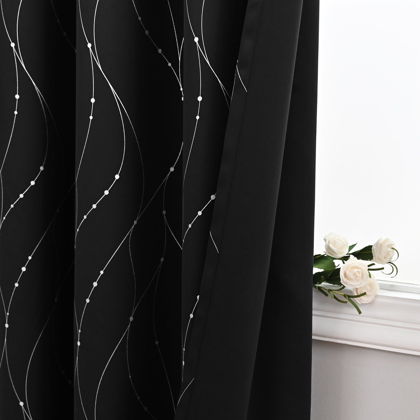 Modern Minimalist Furnishings Decorative Blackout Curtains
