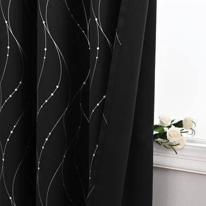 Modern Minimalist Furnishings Decorative Blackout Curtains