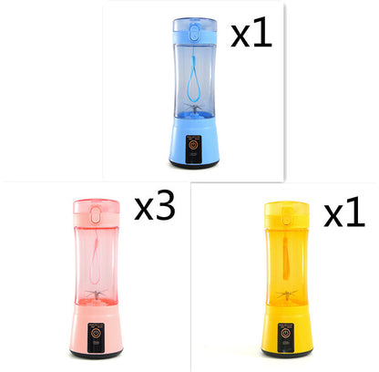 Portable Electric Fruit Juicer – USB Rechargeable Mini Smoothie Blender