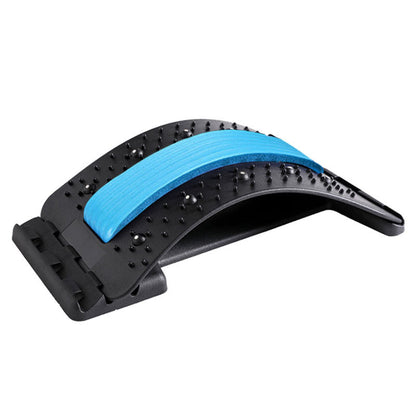 Adjustable Magnetic Back Stretcher – Acupressure Lumbar Support Massager for Pain Relief & Posture Correction