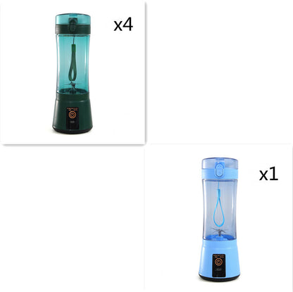 Portable Electric Fruit Juicer – USB Rechargeable Mini Smoothie Blender