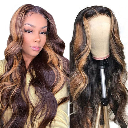 Women's Long Curly Synthetic Wig - Natural Look with Rose Net Cap
