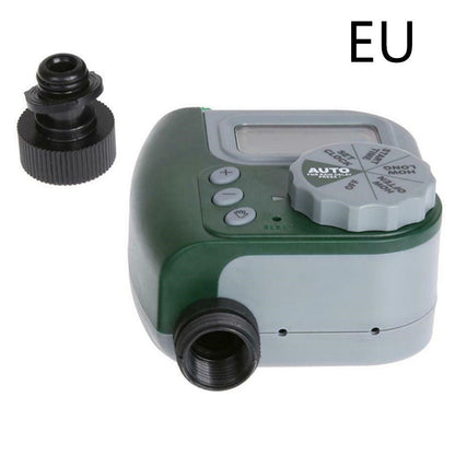 Smart Garden Irrigation Controller – Automatic Watering Timer with LCD Display