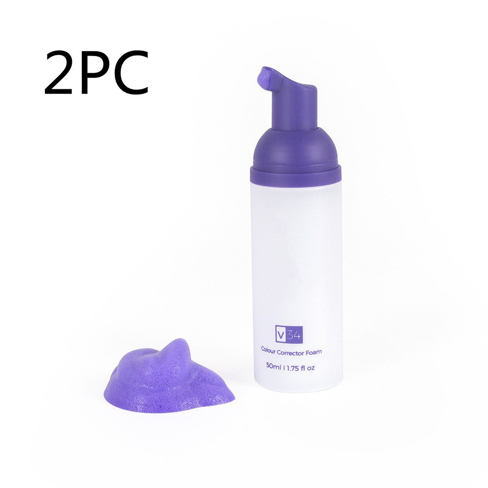 V34 Purple Teeth Whitening Mousse – Brighten & Balance Your Smile!