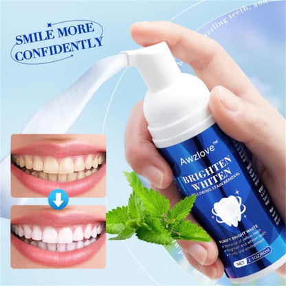 Teeth Whitening Mousse – Deep Clean & Brighten Your Smile!