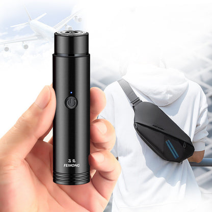 Mini Electric Shaver – Portable USB Rechargeable Razor for Men | Compact, Waterproof, Travel-Friendly Grooming Tool