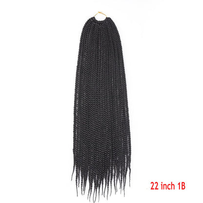Senegalese Box Braids Crochet Hair Extensions – Stylish & Easy to Install!