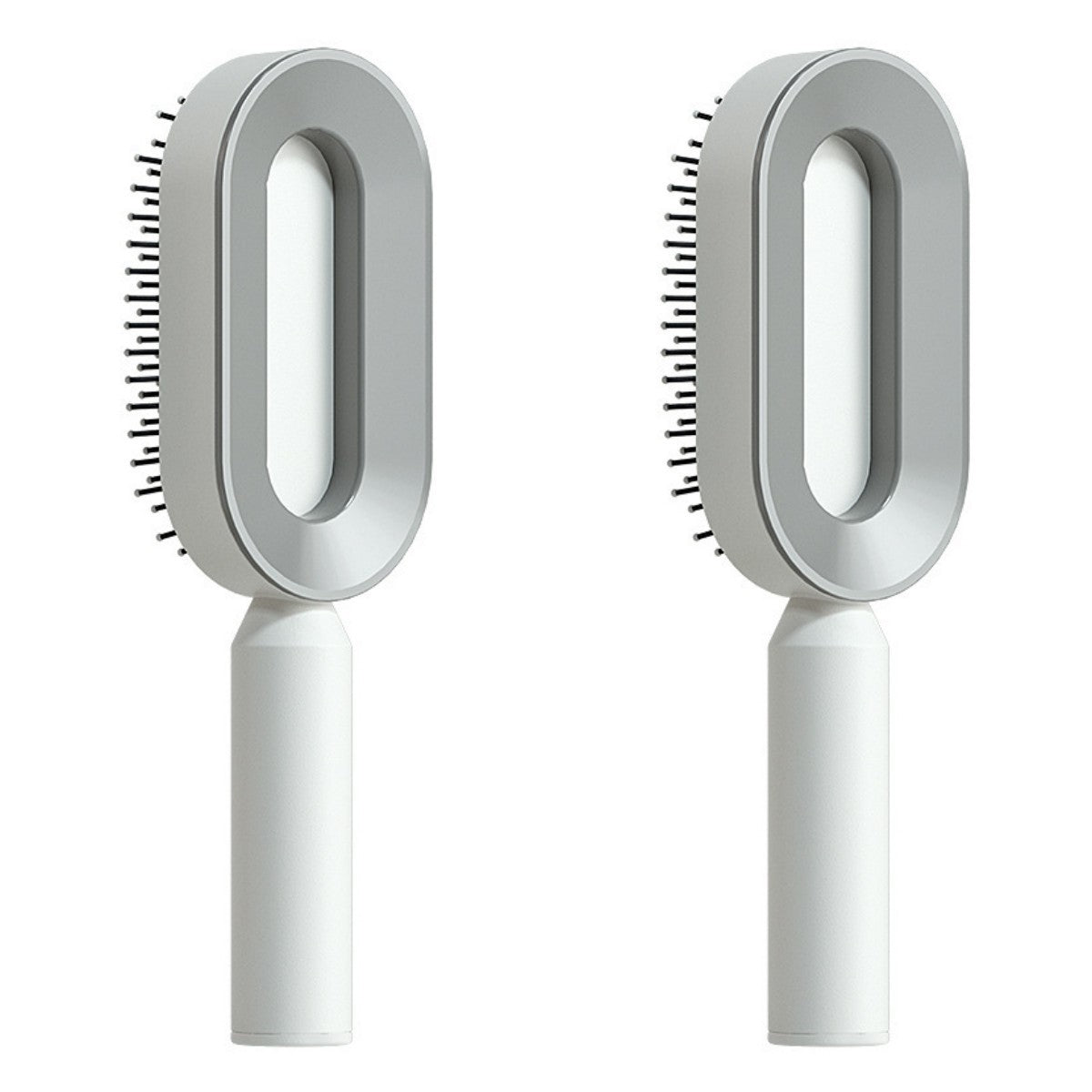Self-Cleaning Hair Brush for Women - Anti-Static Scalp Massage Comb