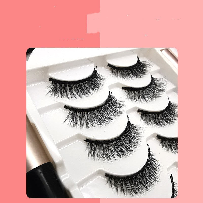 Natural Magnetic Eyeliner & Eyelash Set - Handmade Precision