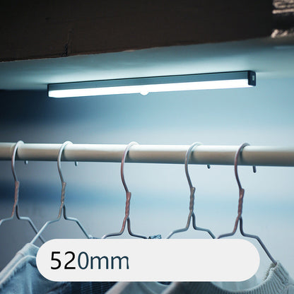 LED Sensor Light Bar – Motion-Activated Under-Cabinet Lighting with USB Rechargeable Battery