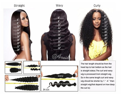 European and American Ladies Wig - Black Lace Partial Design