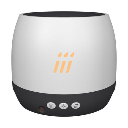 Flame Aroma Diffuser Air Humidifier – Ultrasonic Cool Mist Maker with LED Flame Effect for Essential Oils