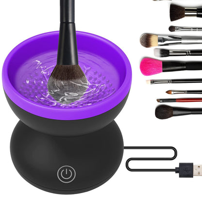 Electric Makeup Brush Cleaner – Portable Automatic USB Cosmetic Brush Cleaner for All Sizes