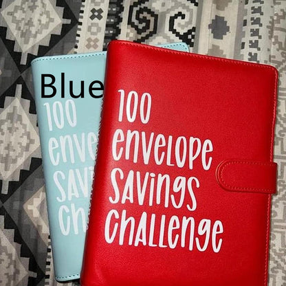 Cash Envelope Challenge Binder – Budget Tracker Organizer for Couples & Saving Goals