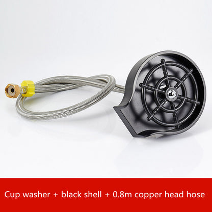 High-Pressure Automatic Cup Washer for Sink – Bar & Kitchen Glass Rinser Tool