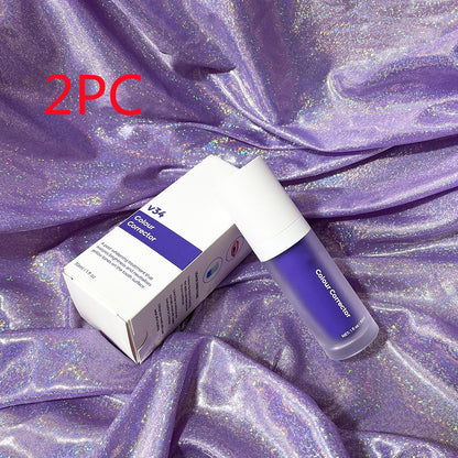 V34 Purple Teeth Whitening Mousse – Brighten & Balance Your Smile!