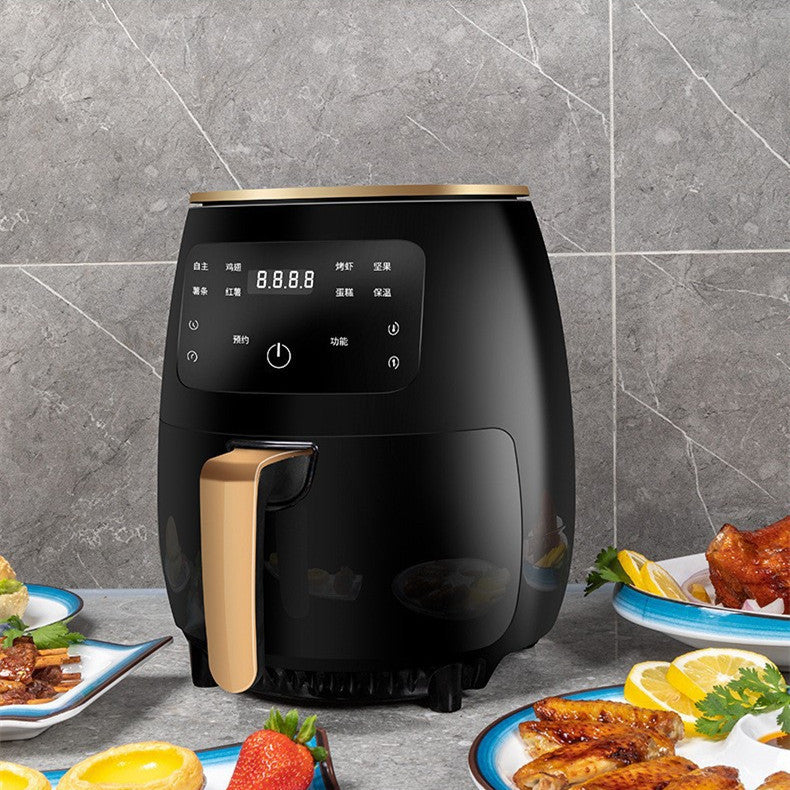 Smart Touch Air Fryer – 4.5L Oil-Free Digital Electric Cooker for Healthy Home Cooking