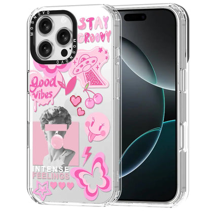 MOSNOVO iPhone SE/8/7 Case - Groovy 70's Art & Military-Grade Protection